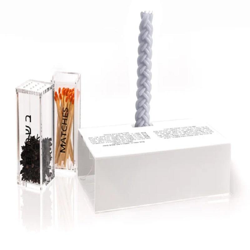 有机玻璃逾越节装饰安息日/哈夫达拉套装