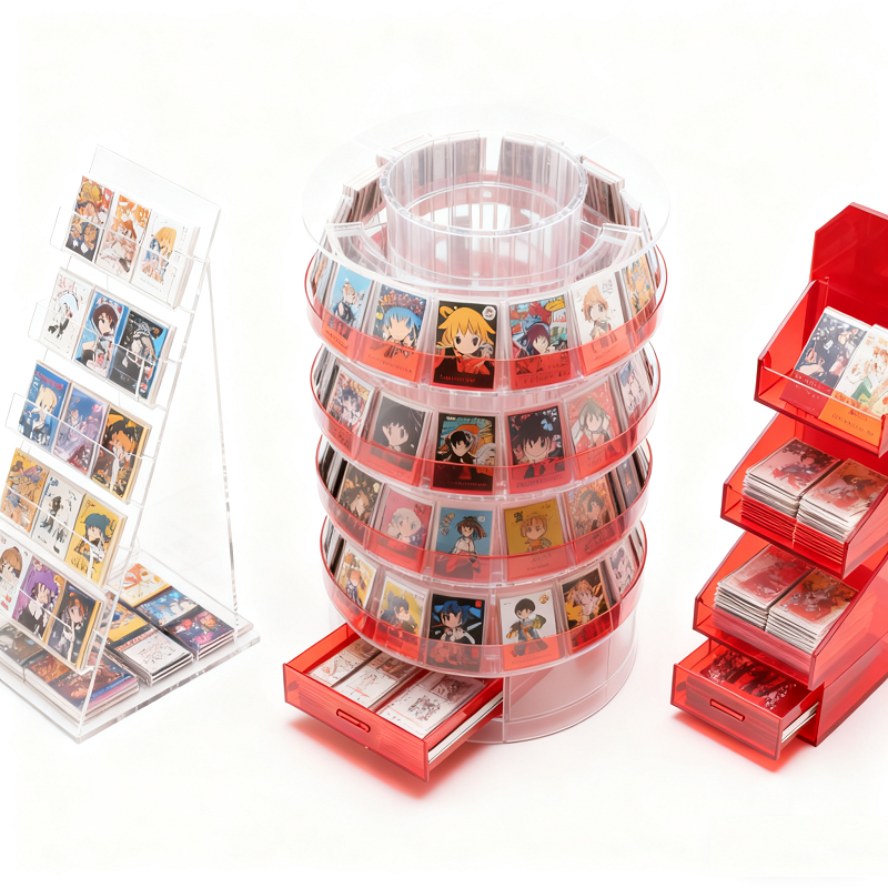 亚克力Booster卡牌零售展示架